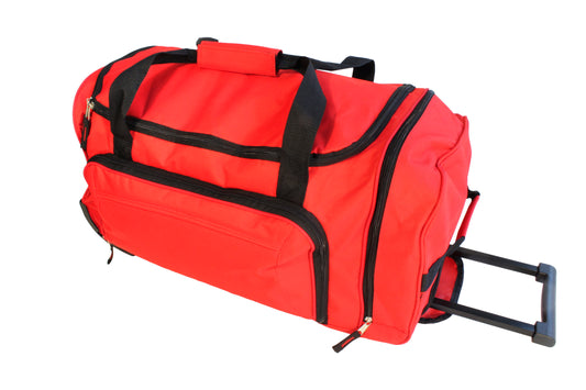 Red Wheel Bag